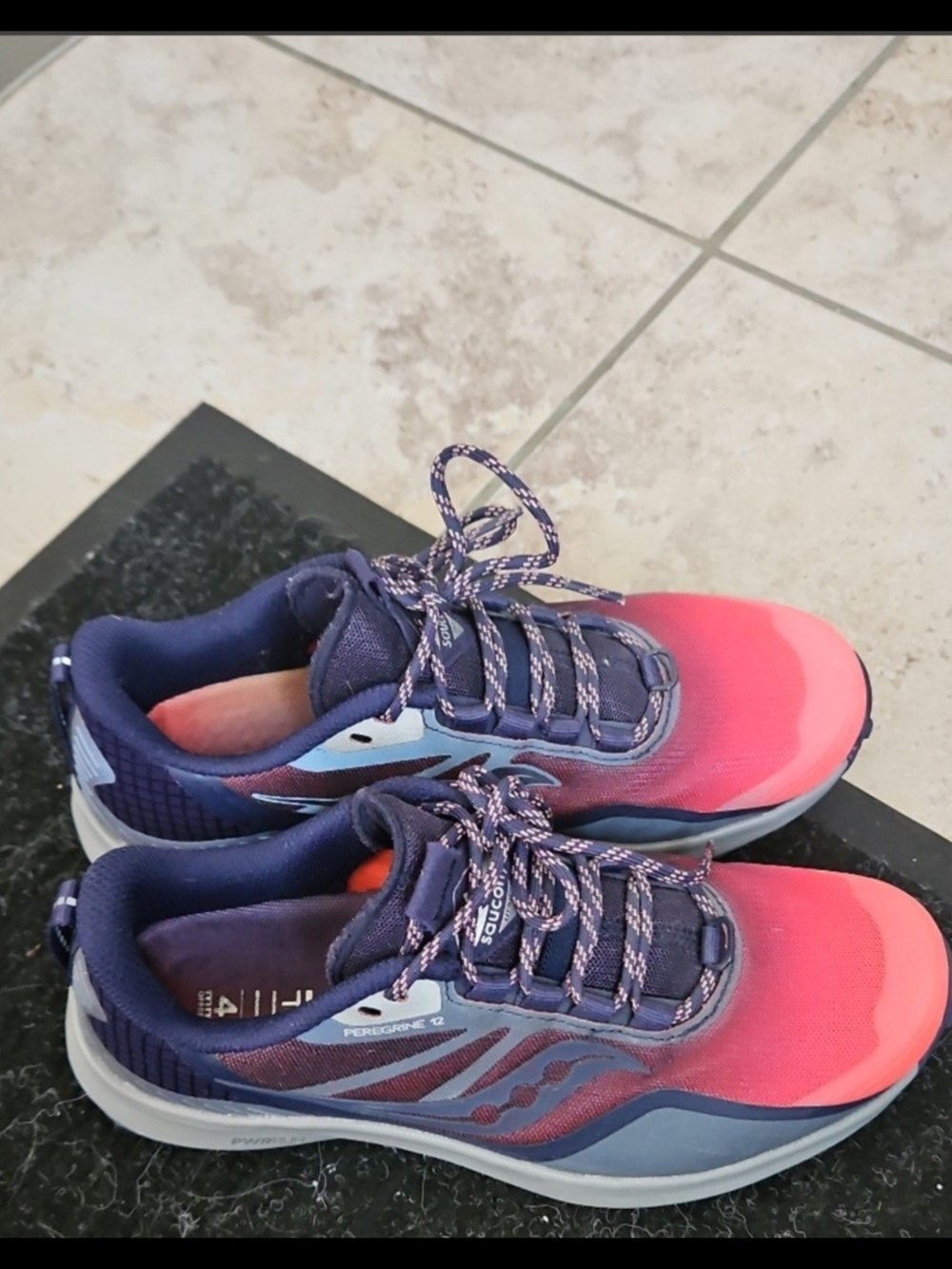 Saucony Women’s Running Shoes in Navy and Pink